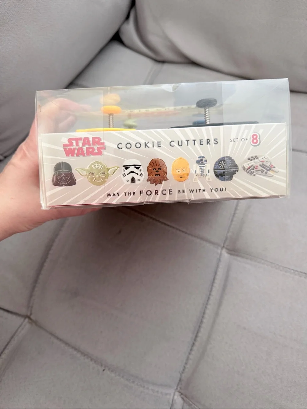 New in box! Williams Sonoma Star Wars Cookie Cutter Set - 8 Characters